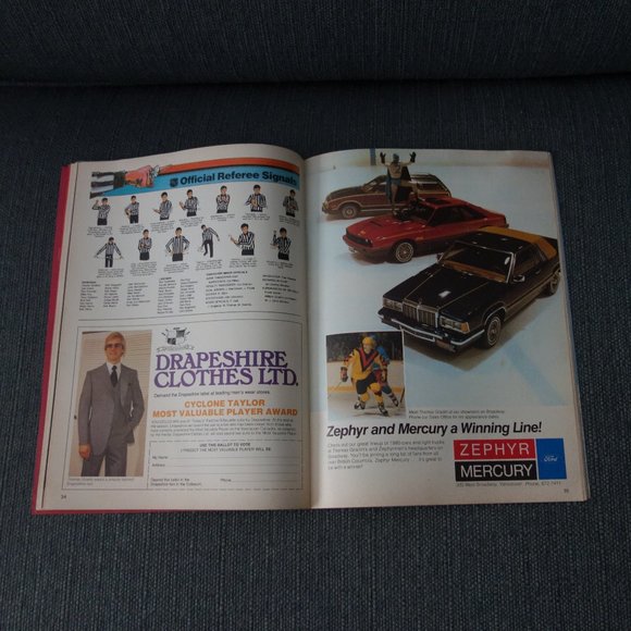 Vintage Vancouver Canucks vs Edmonton Oilers Friday December 28 1979 Program - Picture 11 of 16